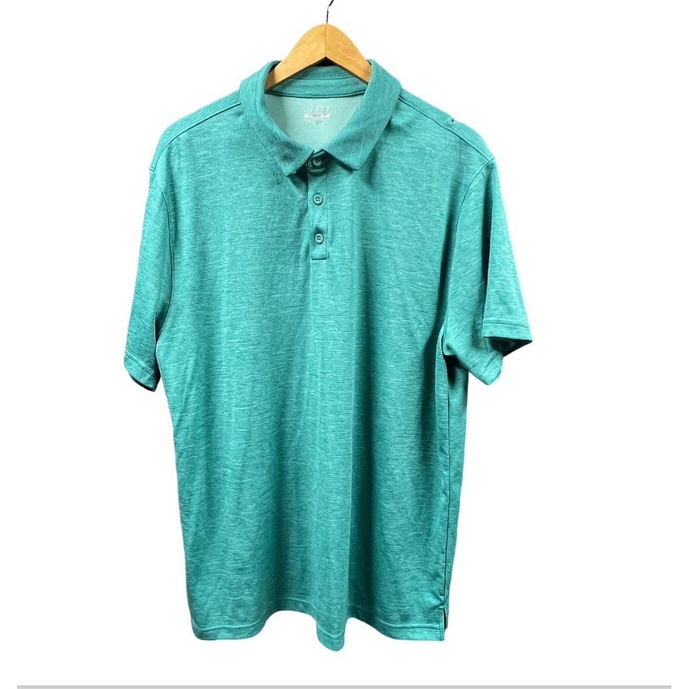 BCG Golf Polo Shirt Mens 2XL Green Short Sleeve Collared Casual Classic Sports